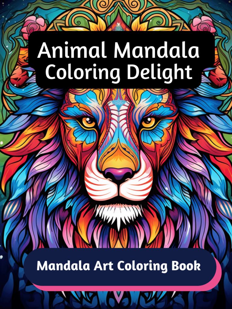 Animal Mandala Coloring Delight