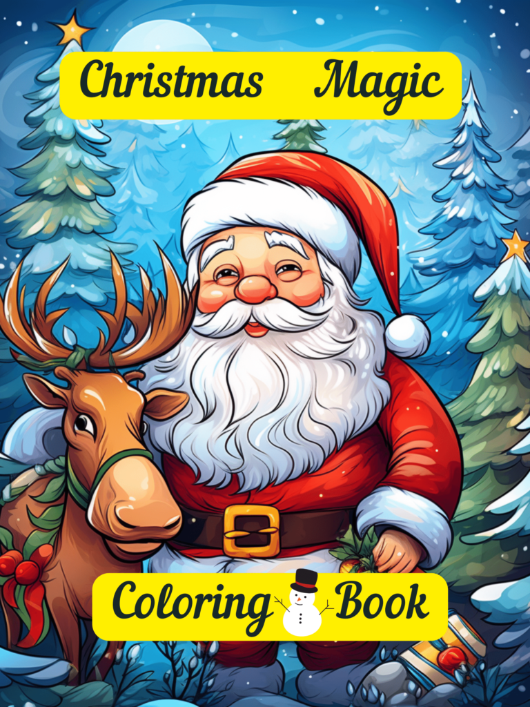 Christmas Magic Coloring Book