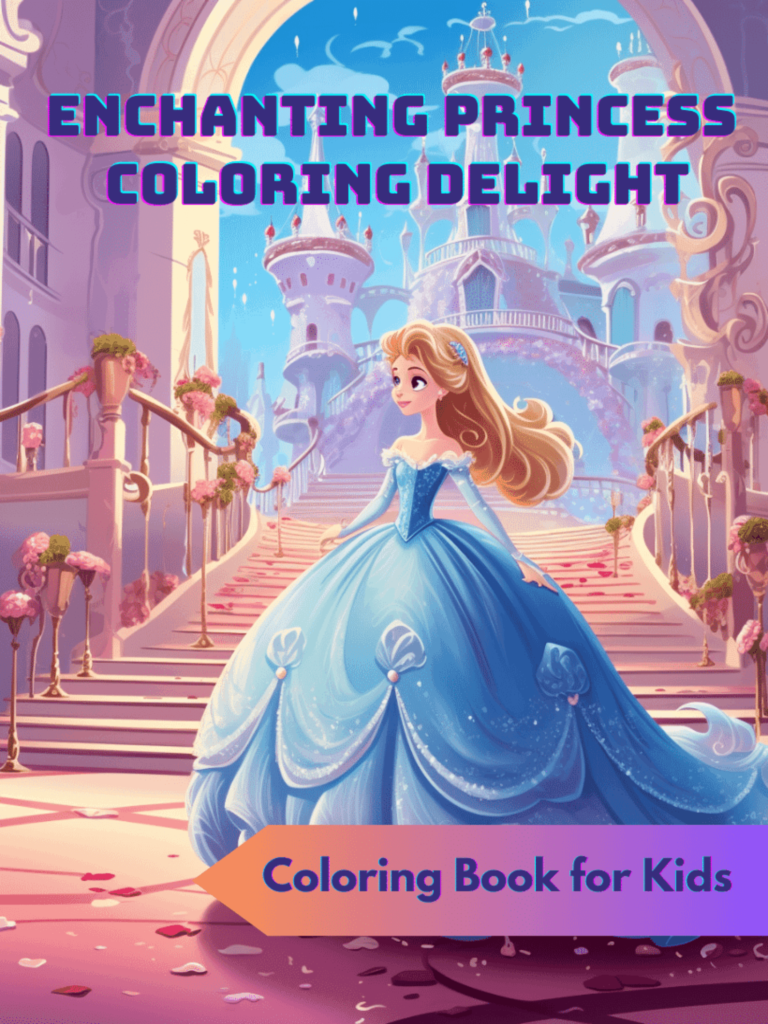 Enchanting Princess Coloring Delight