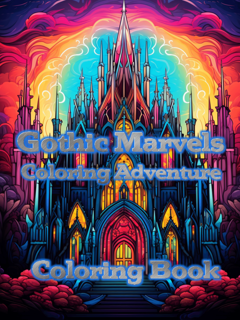 Gothic Marvels Coloring Adventure