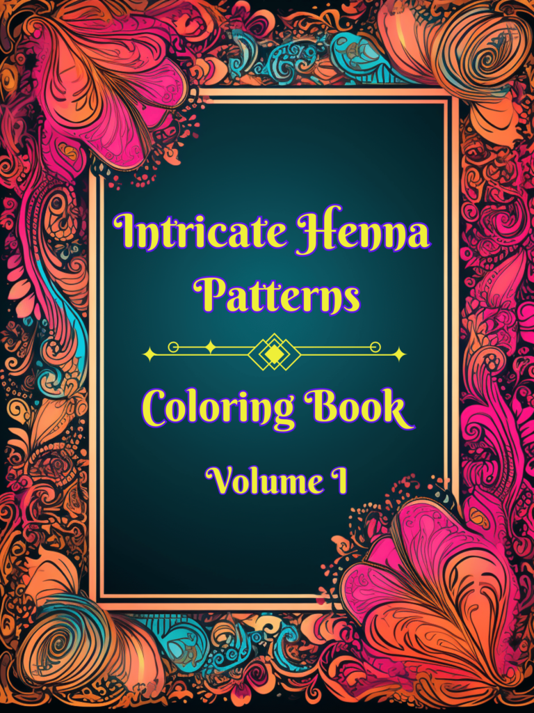 Intricate Henna Patterns Vol I