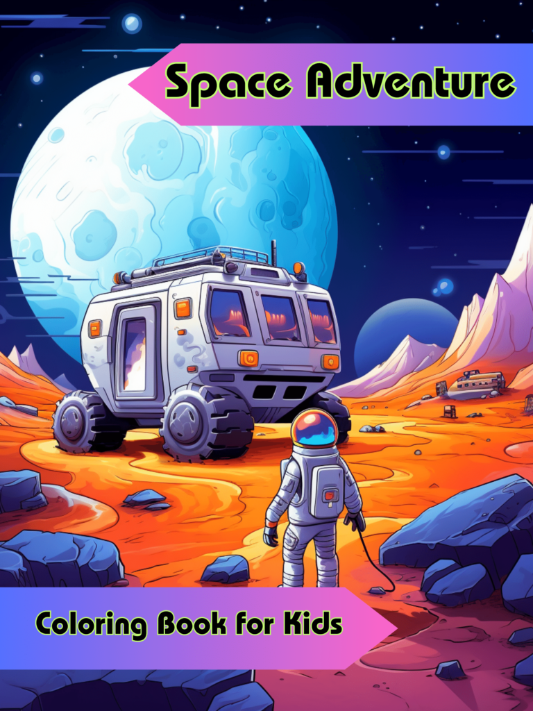 Space Adventure Coloring Book