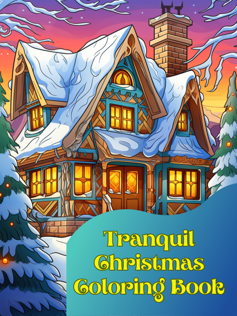 Tranquil Christmas Coloring Book