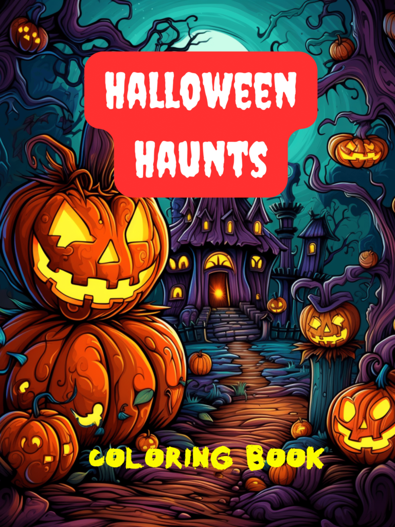 Halloween Haunts Coloring Book